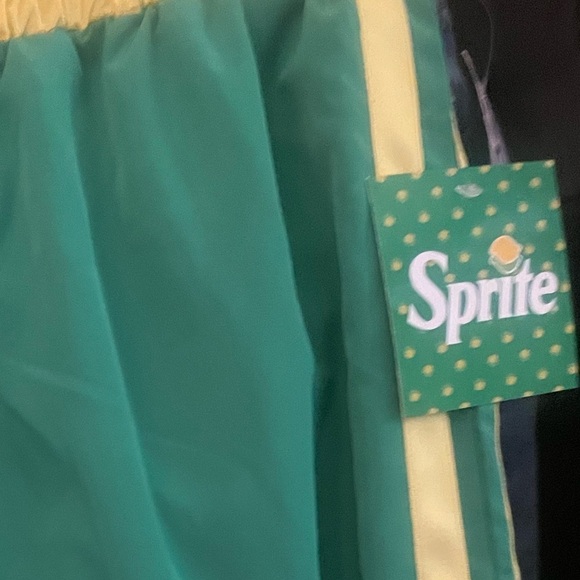 Sprite Colorful Green and Yellow (Small) Streetwear Joggers/Windbreaker Pants - Picture 12 of 12